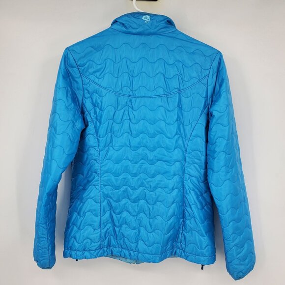 Mountain Hardwear Thermostatic Lightweight Blue Hiking Quilted Puffer Jacket S - Picture 2 of 10